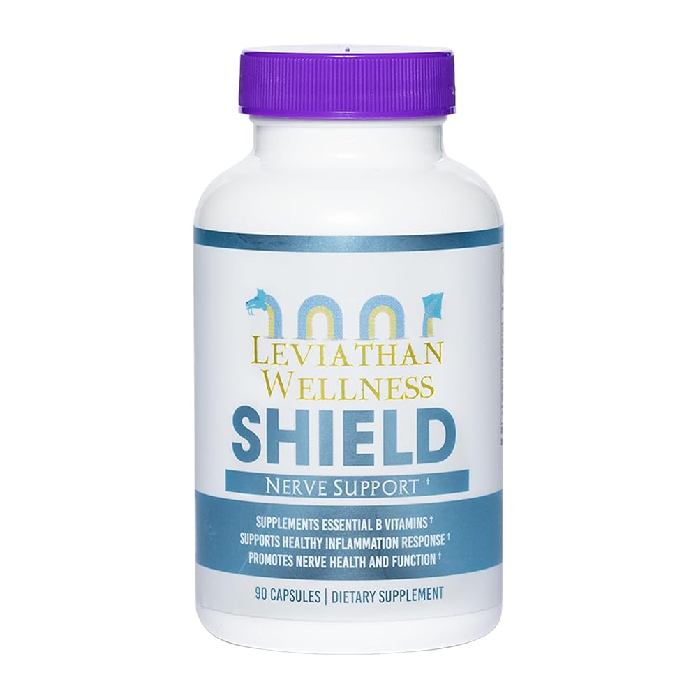 Leviathan Wellness Shield Nerve Health Support - 90 Capsules