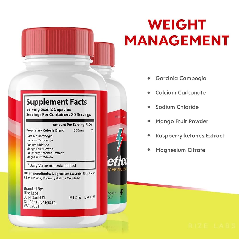 rize labs Meticore Weight Loss Supplement - 60 Capsules - image 9