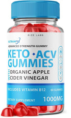 rize labs Ultra Max Keto ACV Gummies for Weight Loss - 60 Gummies