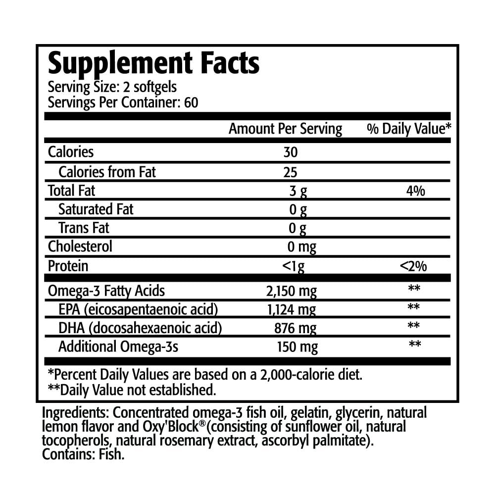 Res-Q O3 MAX Omega-3 Softgels - 360 Count (3 Pack) - image 2