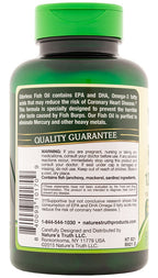 Nature's Truth Fish Oil 1200 mg Omega-3 Softgels - 90 Count - image 3