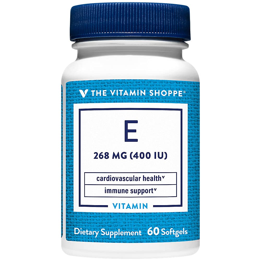 The Vitamin Shoppe Vitamin E 400IU - Antioxidant Support for Skin