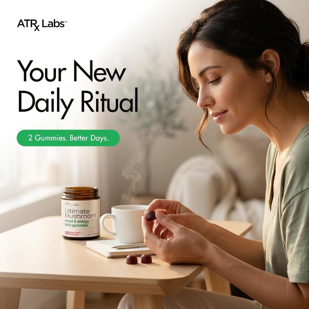 ATRx Labs Ultimate Mushroom Daily Gummies - 60 Count - image 5