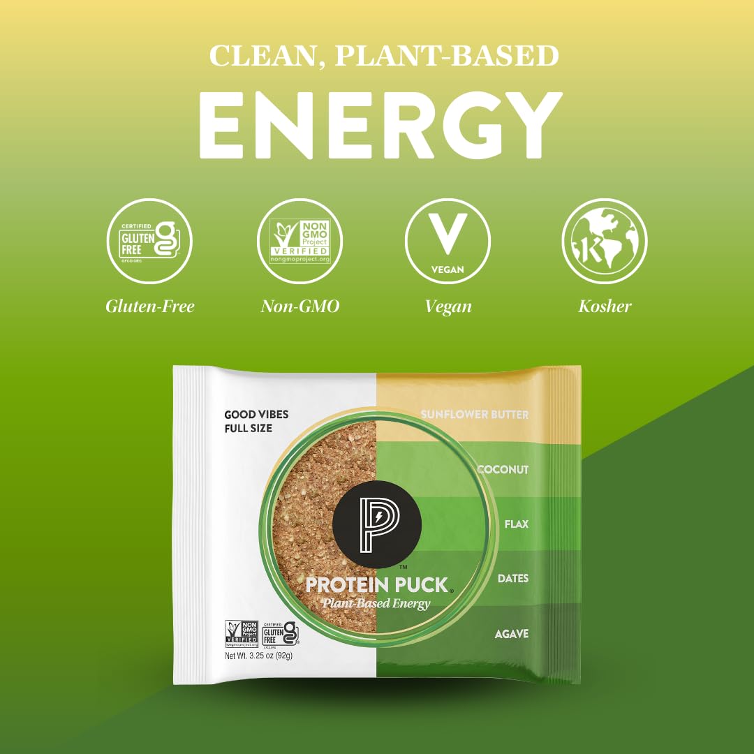 Protein Puck Plant Based Bars 16 Count 3.25 oz Full Size Parent