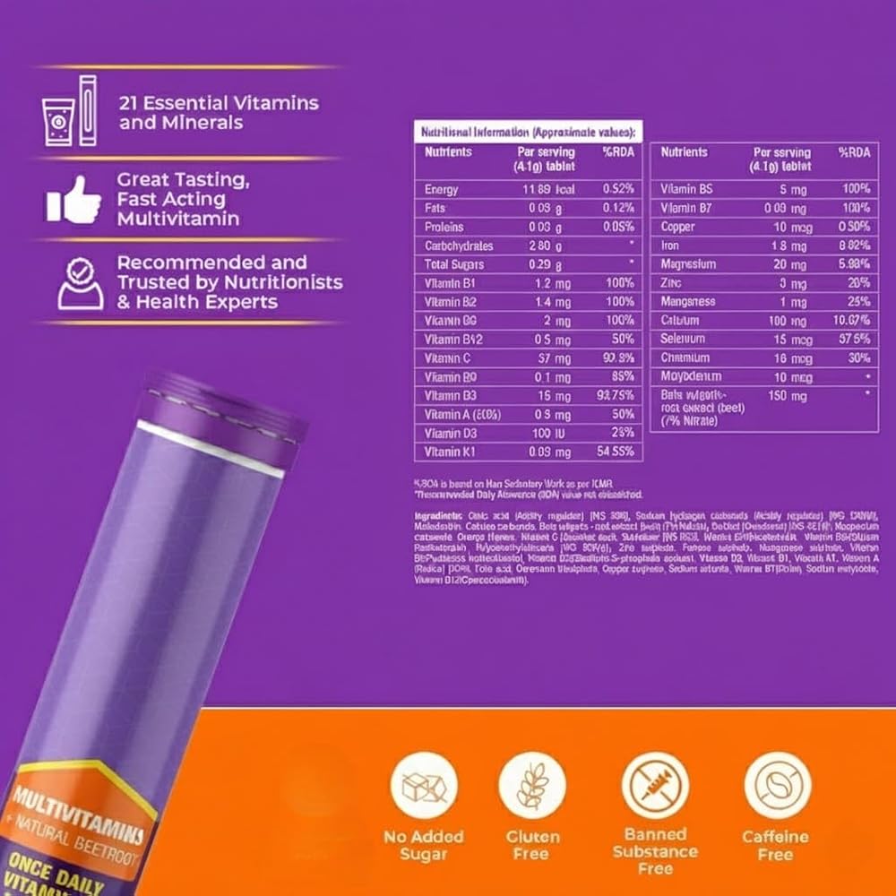 Generic Daily Multivitamin with 21 Vitamins & Minerals - 20 Tablets - image 6
