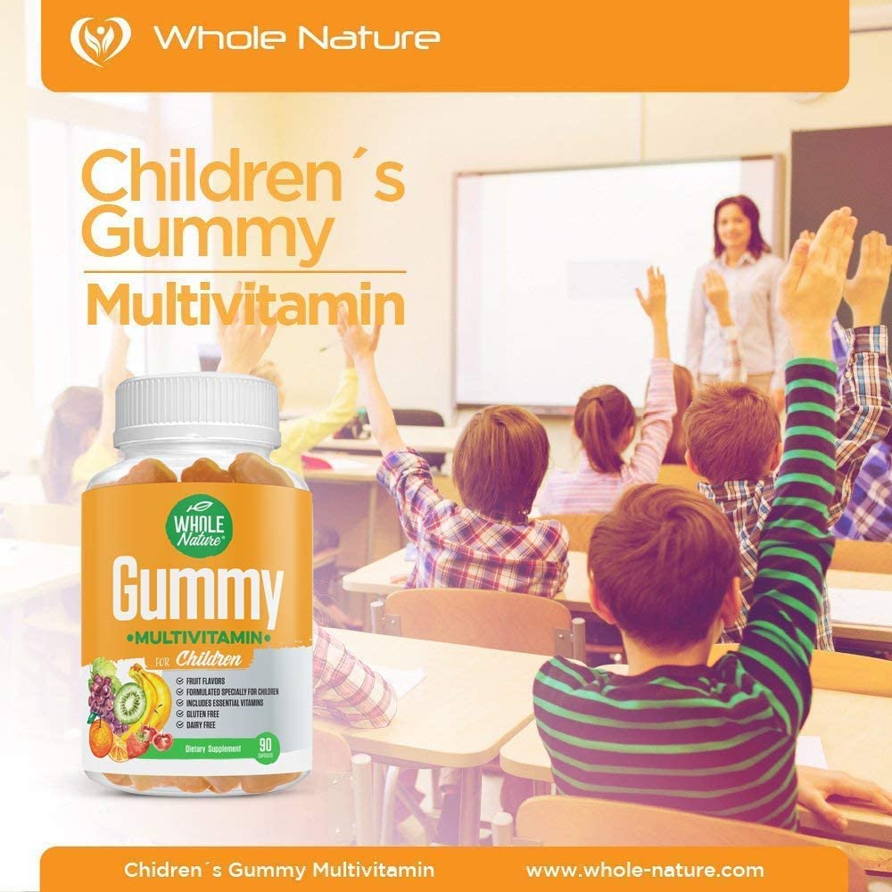 Whole Nature Kids Vitamins - Complete Daily Essentials Childrens