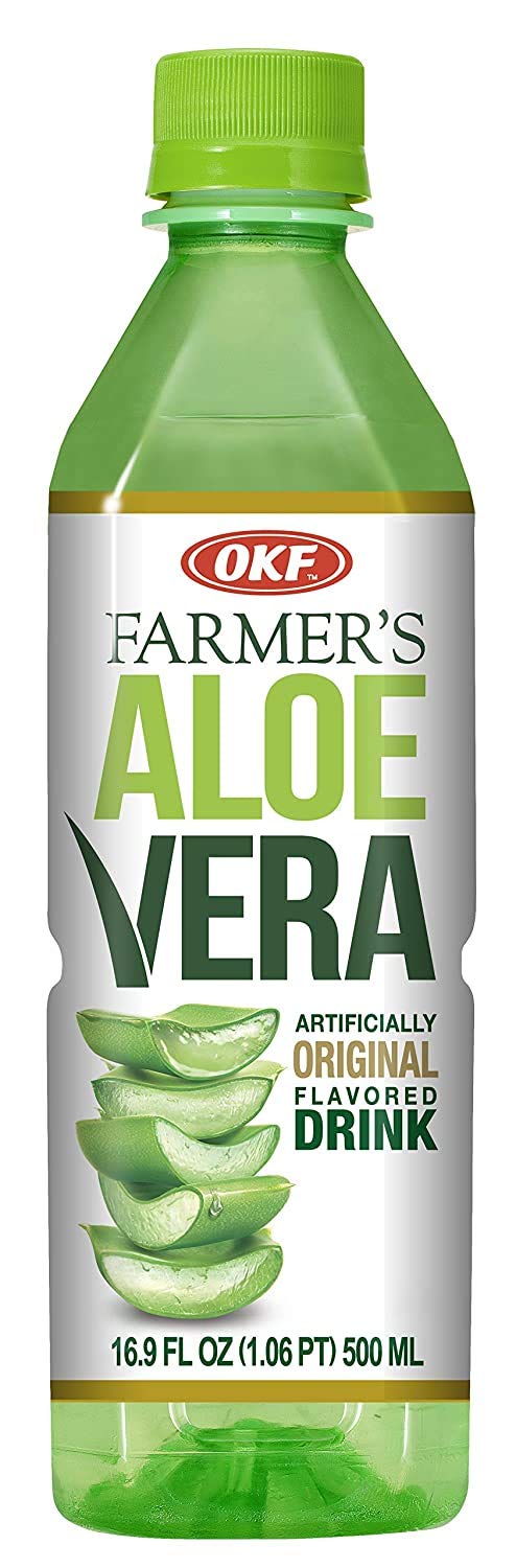 OKF Farmer's Aloe Vera Drink Original - 4 Pack