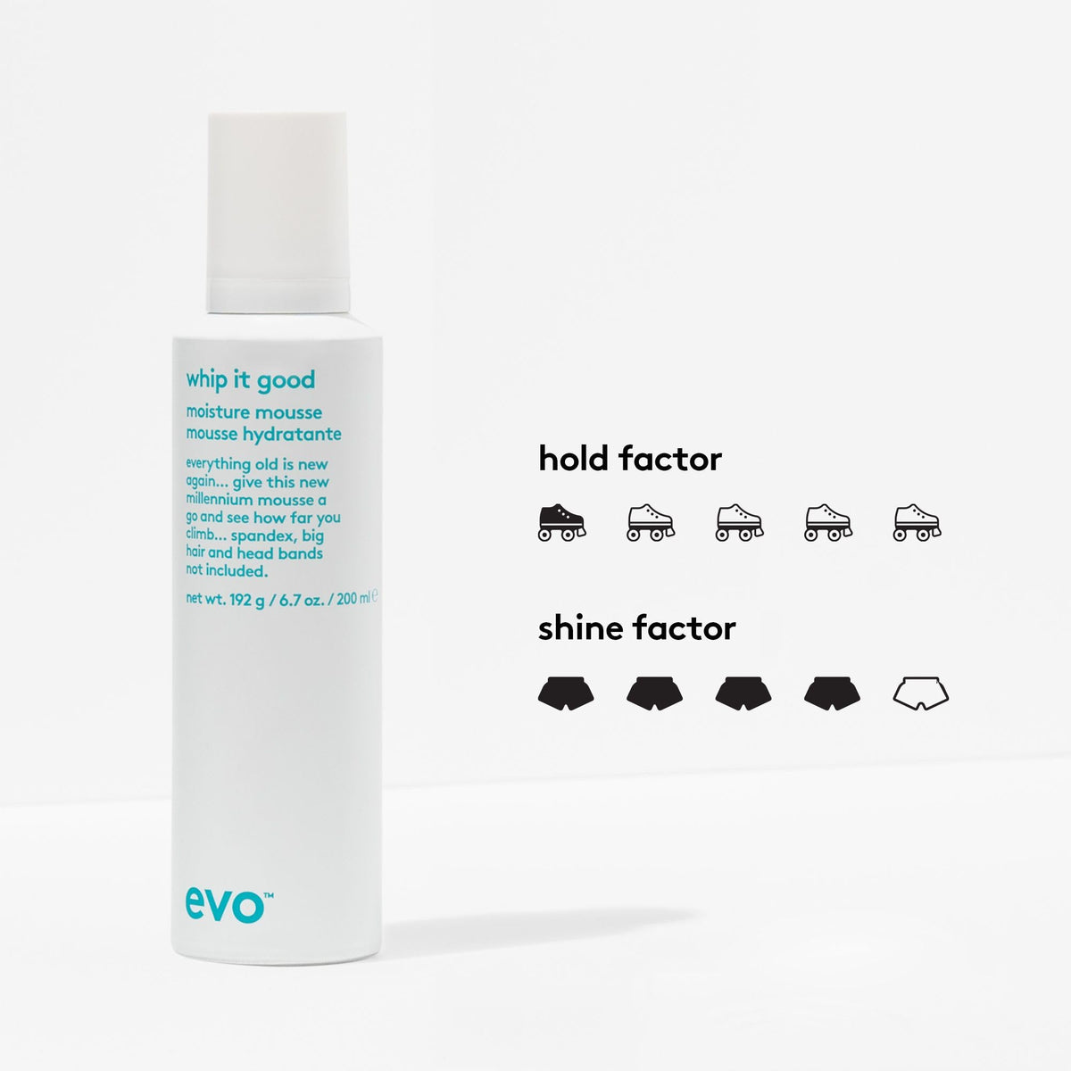 EVO Whip It Good Moisture Mousse Hair Styling - 200ml - image 3