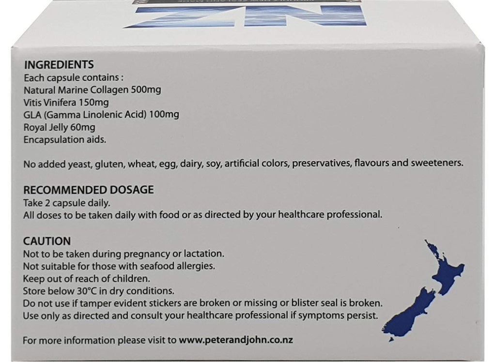HEALTHFARM Marine Collagen 60Capsule Contains GLA