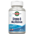 KAL Stress B Mag Glycinate B Complex Vitamins - 60 Vegetarian Capsules