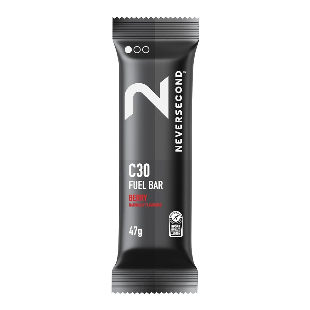 Neversecond C30 Fuel Bar, Fast-Absorbing Carbs