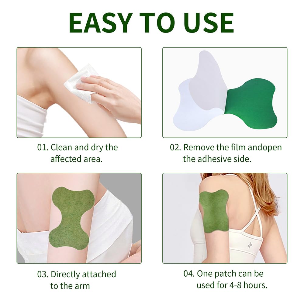LVQINGHE Mugwort Patches for Arms and Legs - 24 Count - image 4