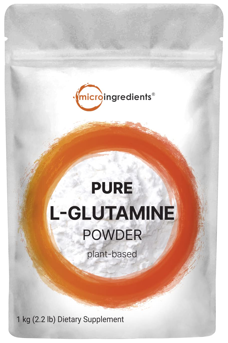 Micro Ingredients Pure L-Glutamine Powder - 35 Ounce