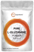 Micro Ingredients Pure L-Glutamine Powder - 35 Ounce
