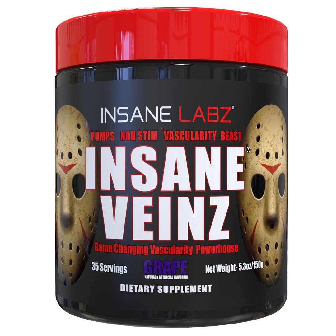 Insane Labz Insane Veinz Non Stimulant NO Enhancing Powder