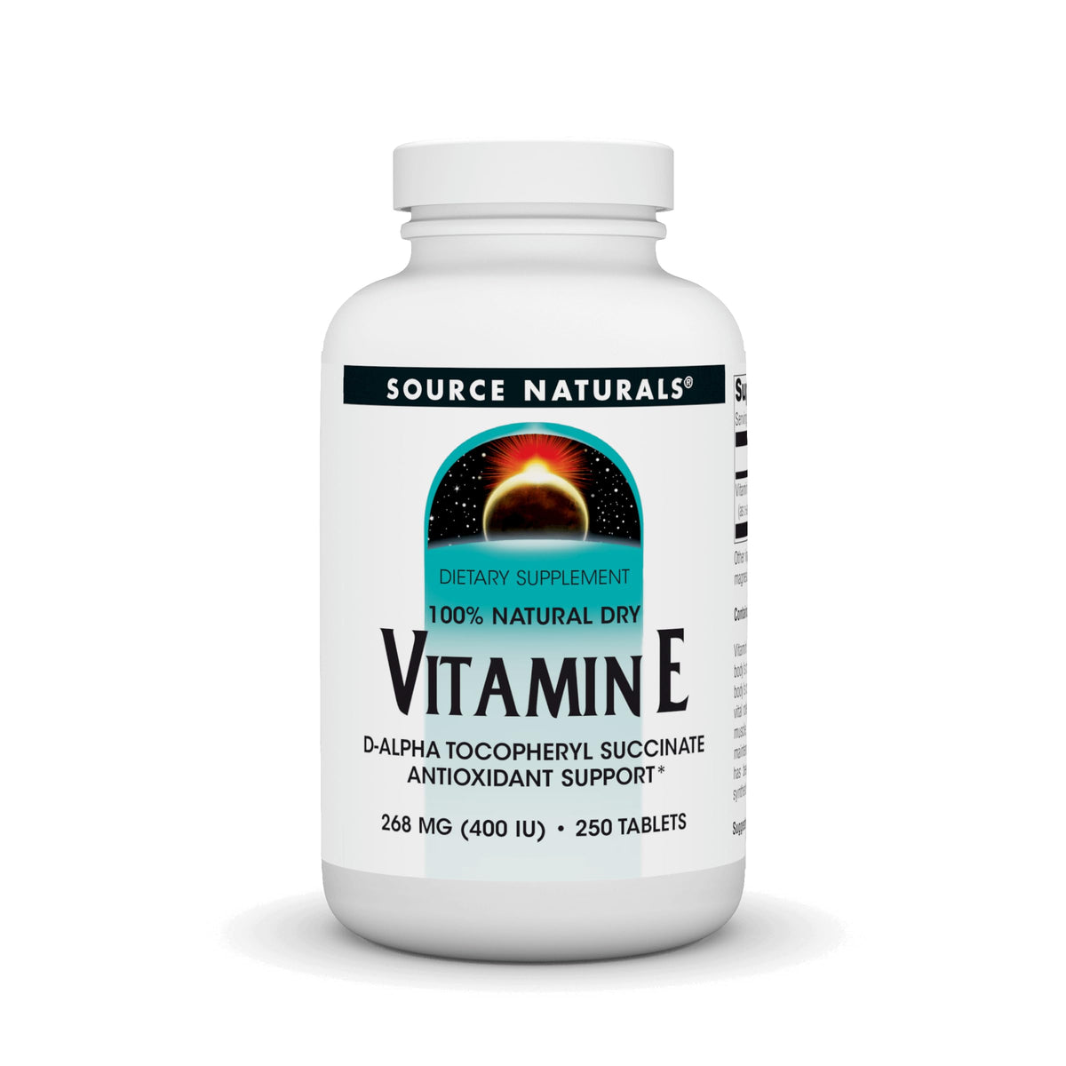 Source Naturals Vitamin E 400 IU Antioxidant - 250 Tablets