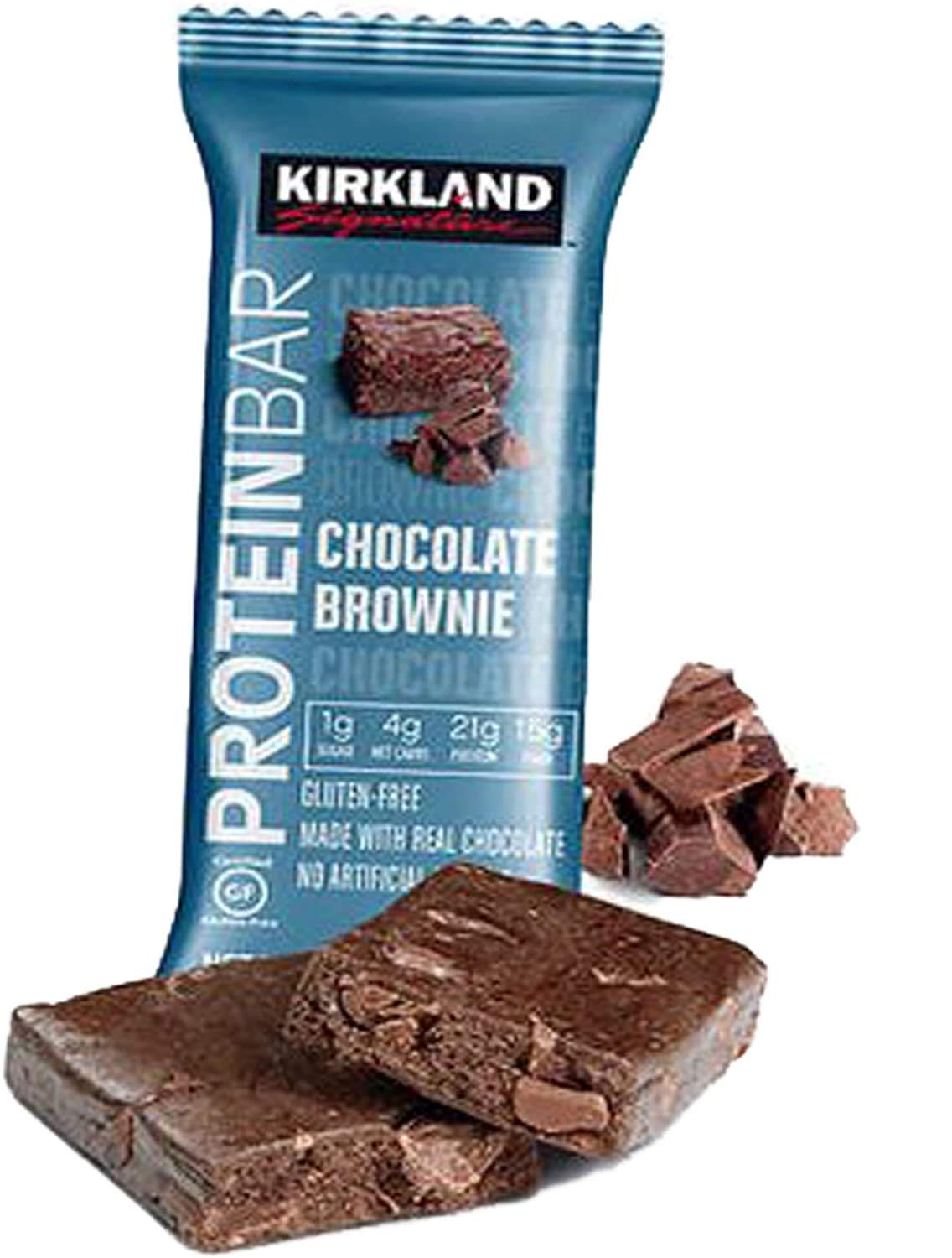 Kirkland Signature Protein Bars Chocolate Brownie - 20 Count