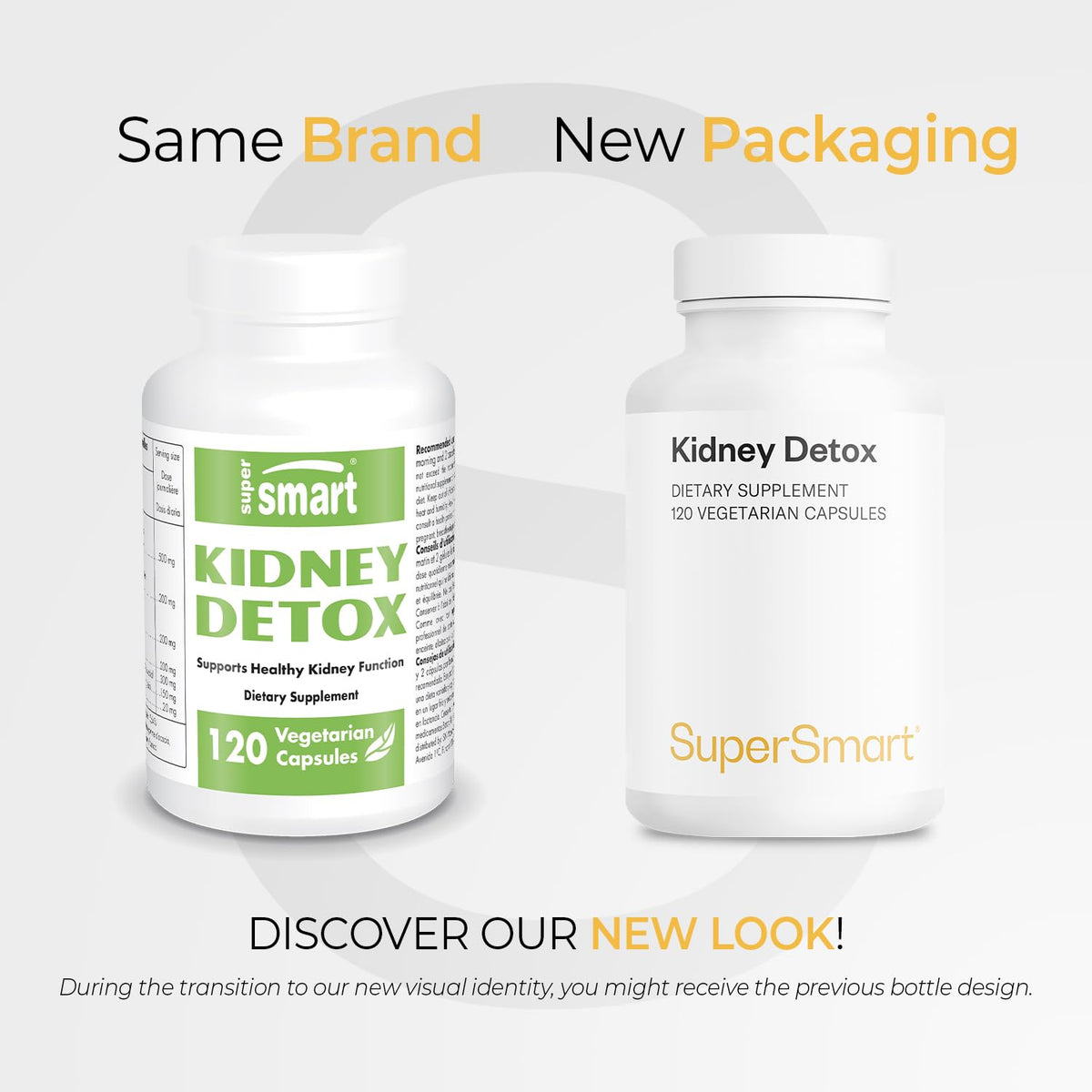 Supersmart Kidney Detox Formula with Chanca Piedra - 120 Vegetarian Capsules - image 2