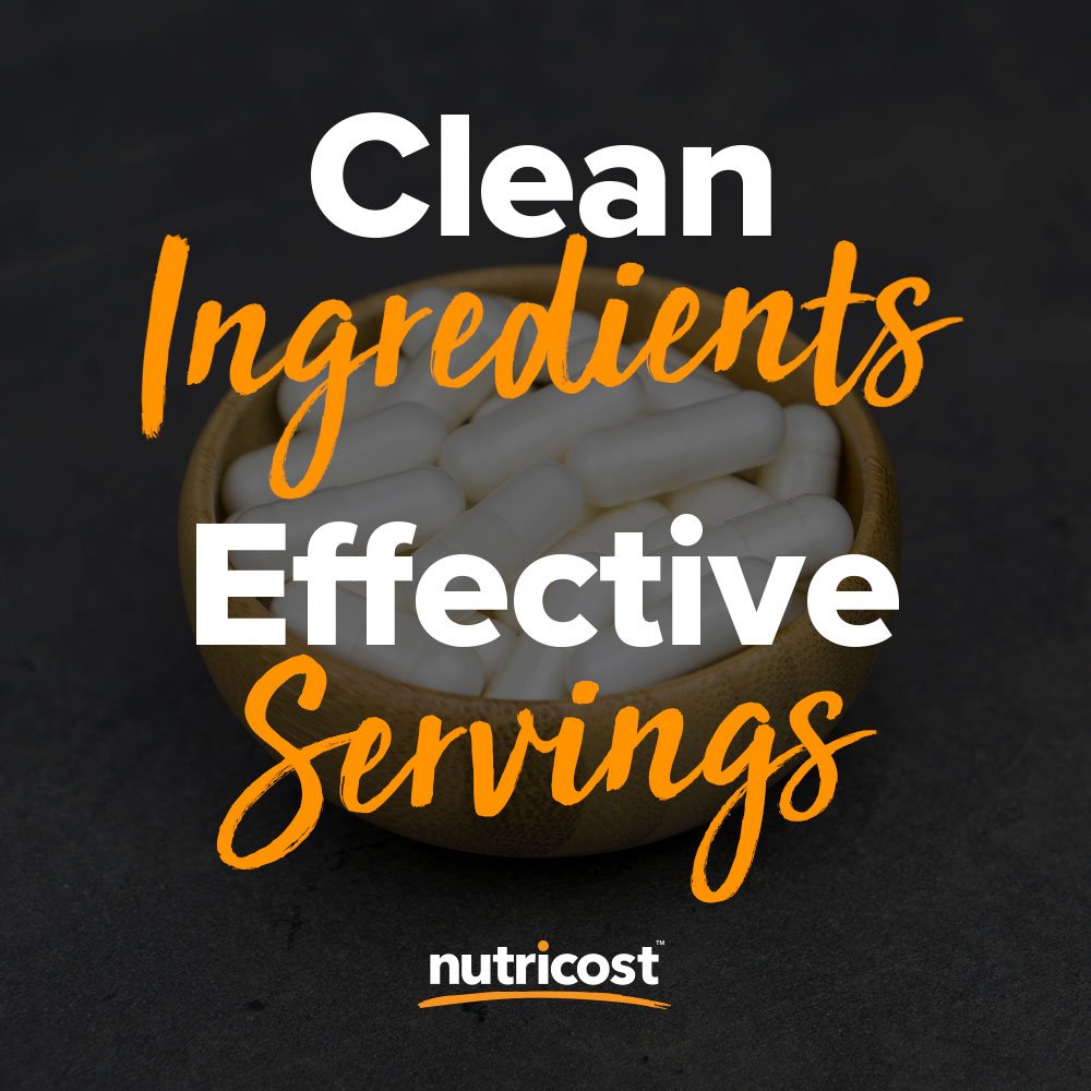 Nutricost Glucosamine Sulfate 750mg, 240 Capsules (1500mg Per Serving)