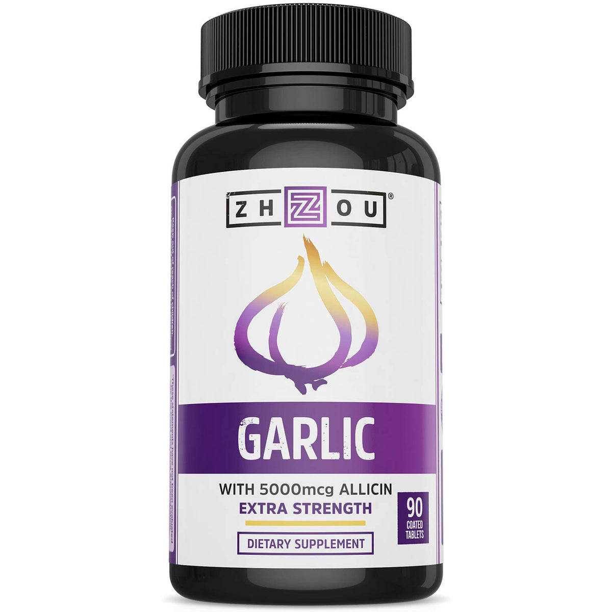 Zhou Garlic with Allicin Supplement - 90 Tablets