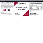 Kirkman Magnesium Malate 800 mg for Rest & Relax - 120 Capsules - image 3