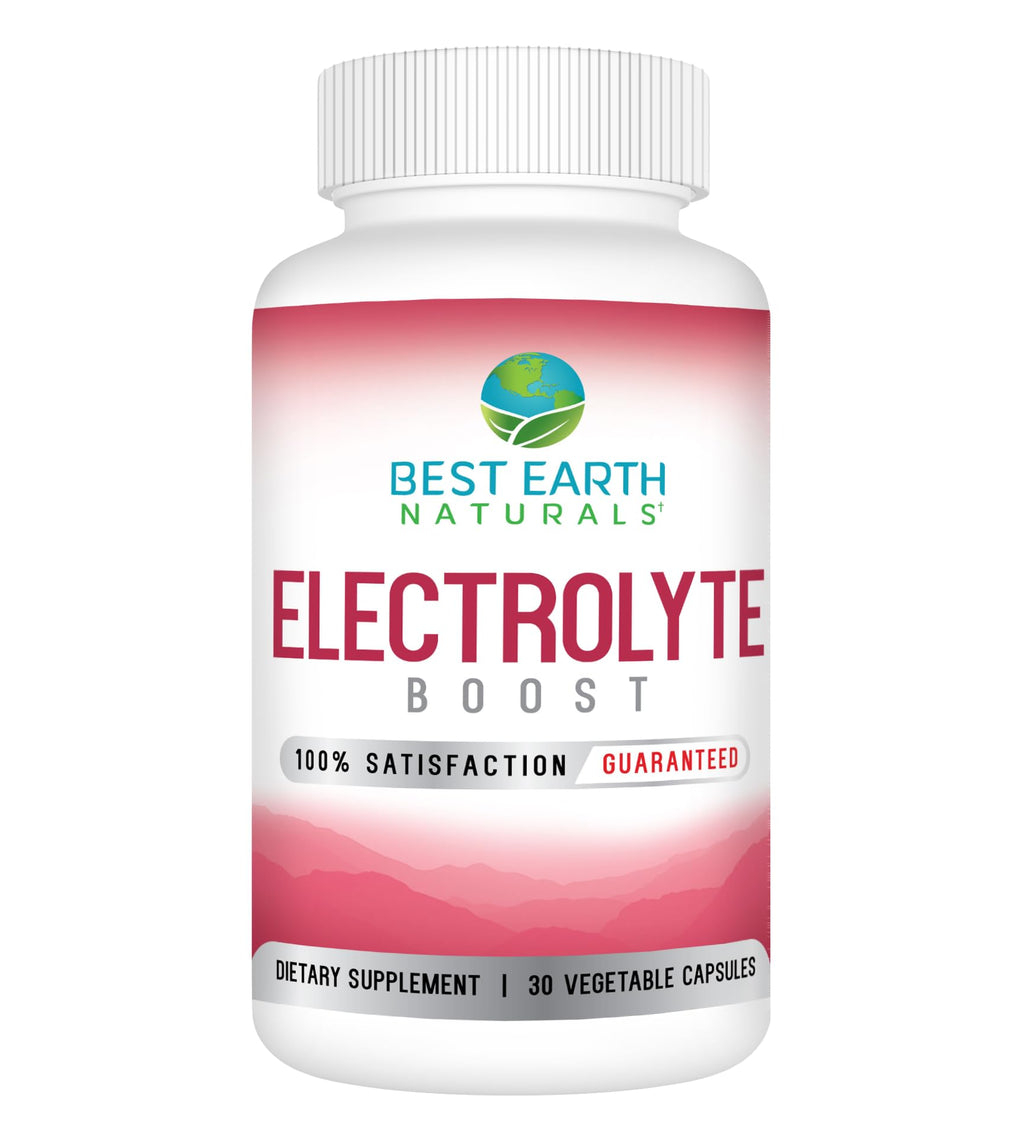 Best Earth Naturals Electrolyte Support Supplement - 30 Capsules
