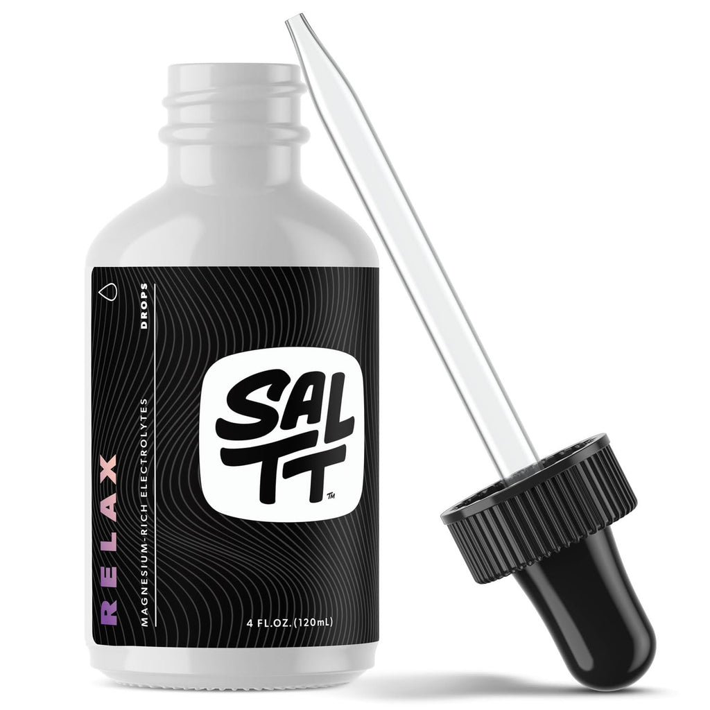 Keto Chow SALTT Relax Drops Magnesium Mineral Supplement - 4 oz