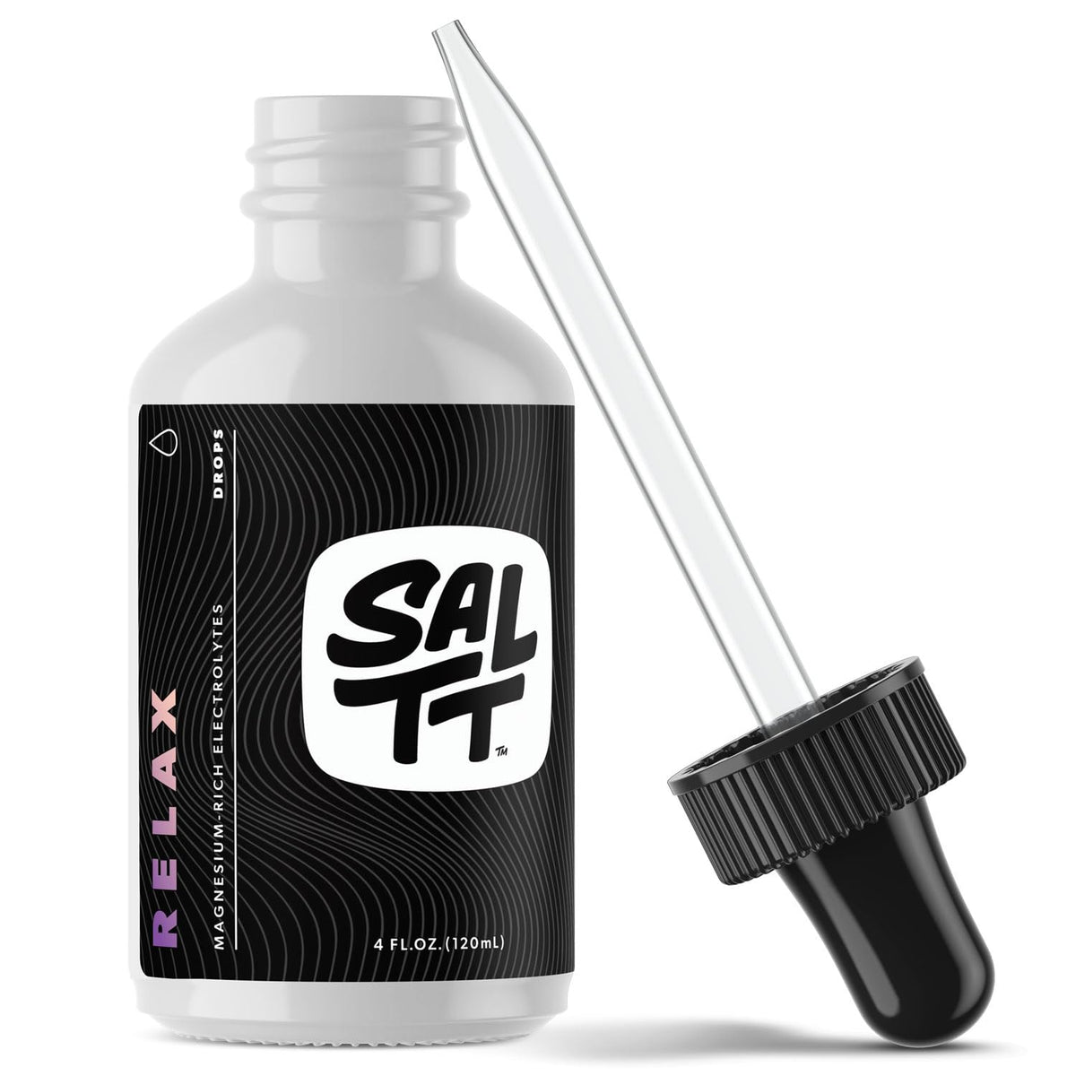 Keto Chow SALTT Relax Drops Magnesium Mineral Supplement - 4 oz