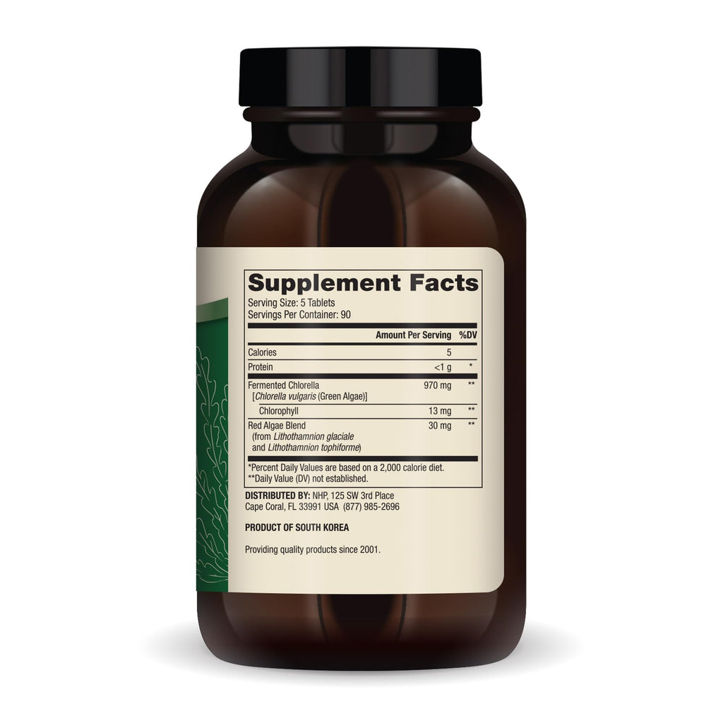 Dr. Mercola Fermented Chlorella with Chlorophyll - 450 Tablets - image 2