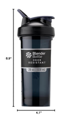 BlenderBottle Shaker Bottle Pro Series Perfect for Protein Shakes
