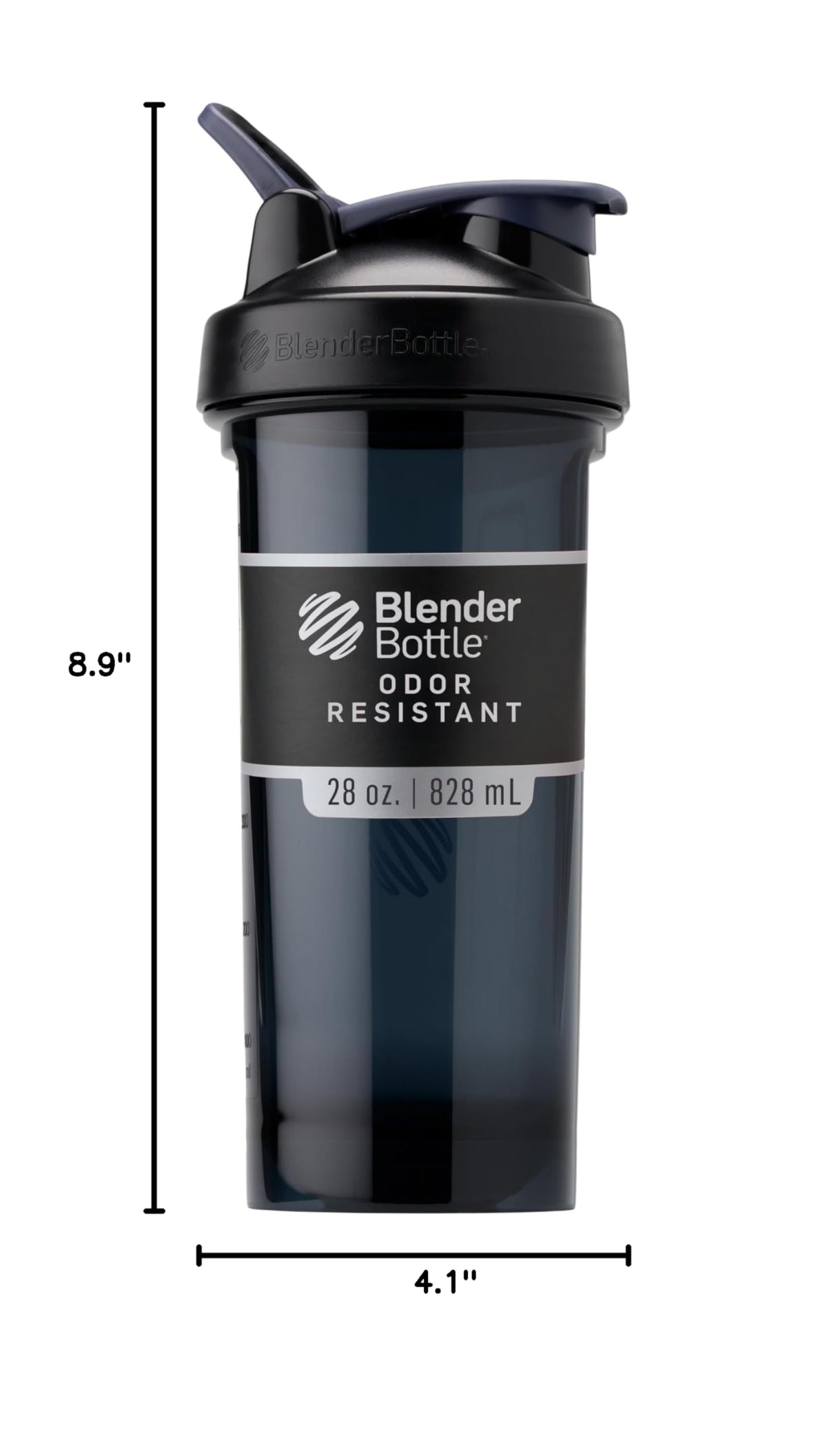 BlenderBottle Shaker Bottle Pro Series Perfect for Protein Shakes