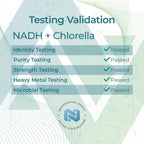 Nootropics Depot NADH + Chlorella Capsules