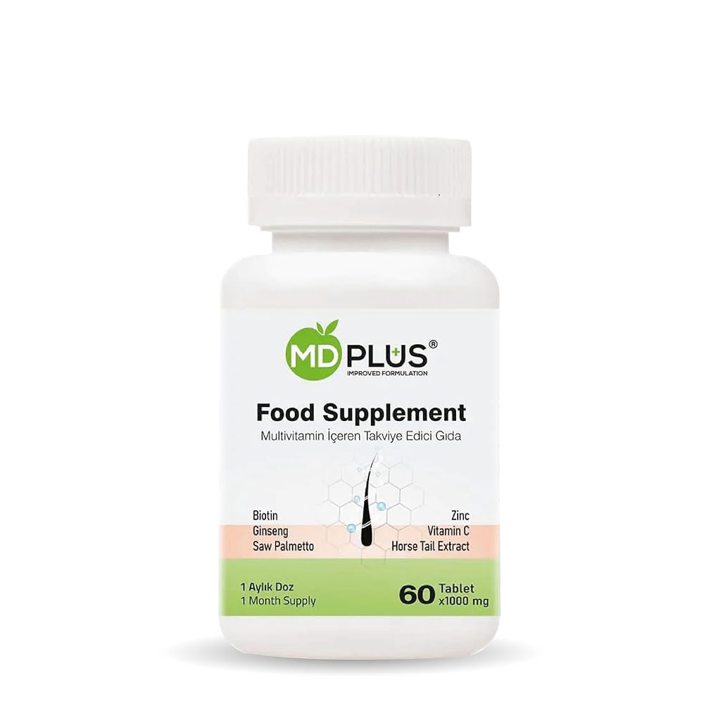 HairMD MD-Plus Hair Multivitamin - 60 Tablets