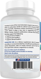 Best Naturals Strontium Bone Building Formula 680mg - 90 Capsules - image 7