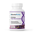 GenuinePurity Liposomal Trans Resveratrol 500mg - 60 Vegan Capsules