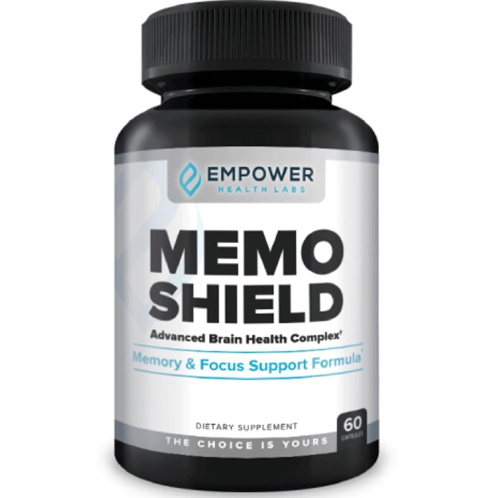 Empower Health Labs MemoShield Brain Health Supplement - 60 Capsules