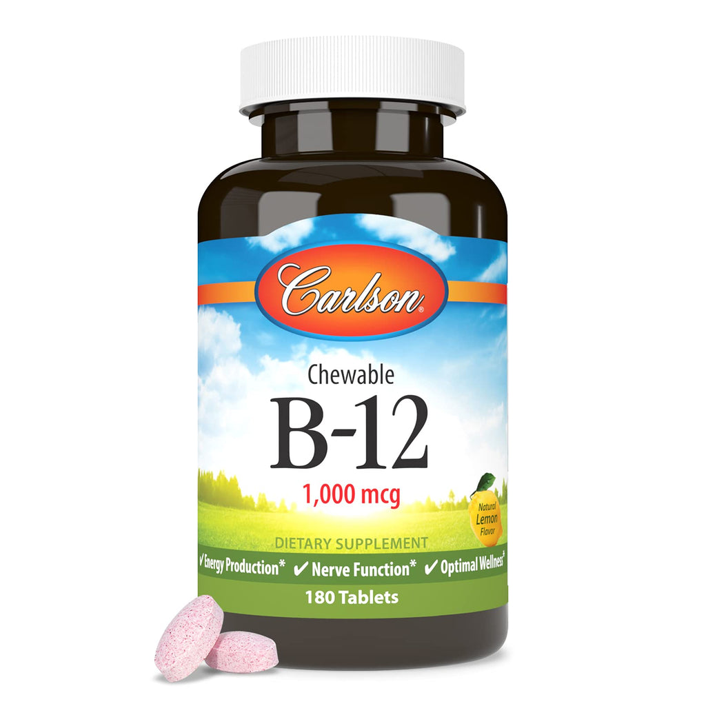 Carlson Labs B-12 1000mcg Tablets