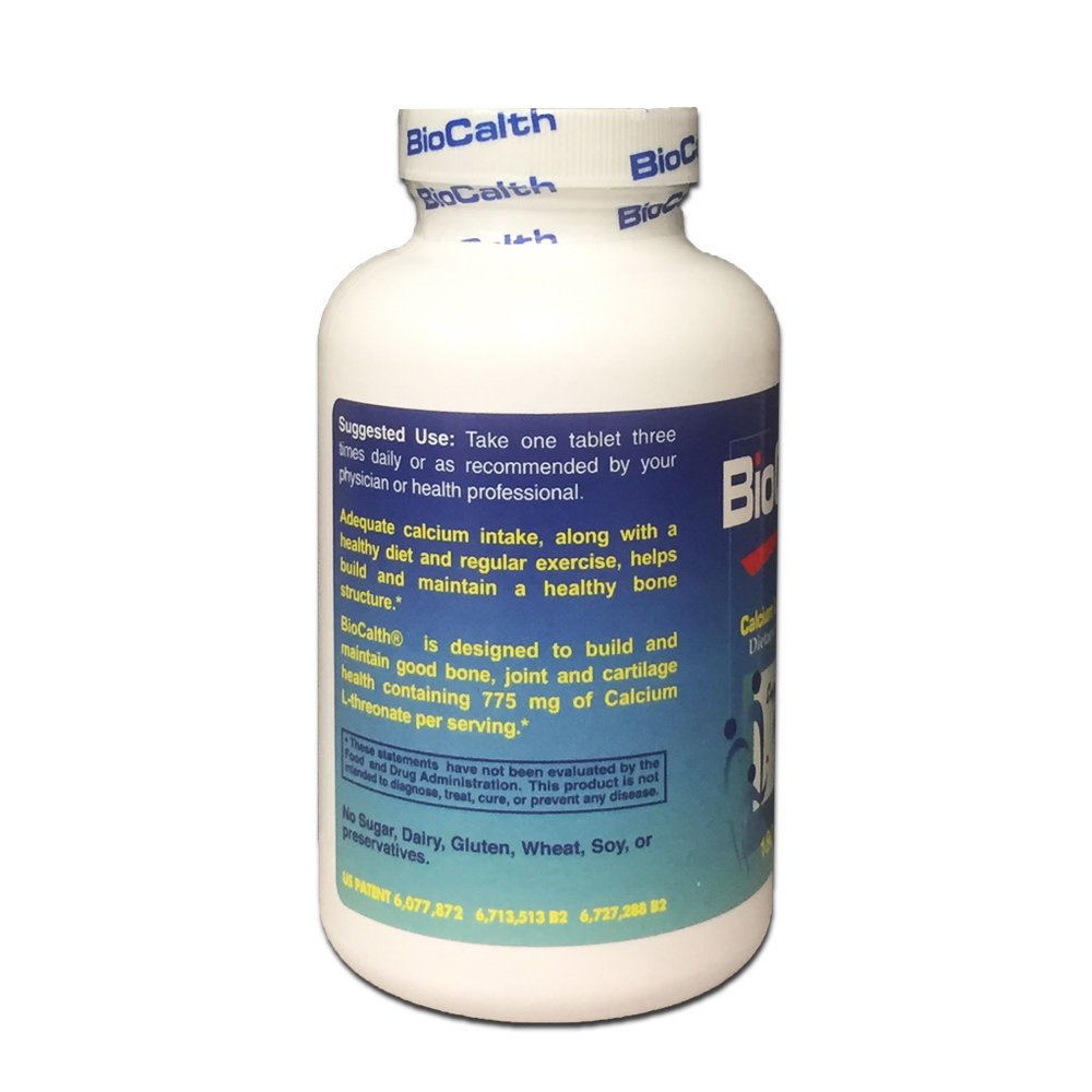 GANGAN BioCalth Chewable L-threonate Calcium Tablets, Strawberry - 540 Count - image 3