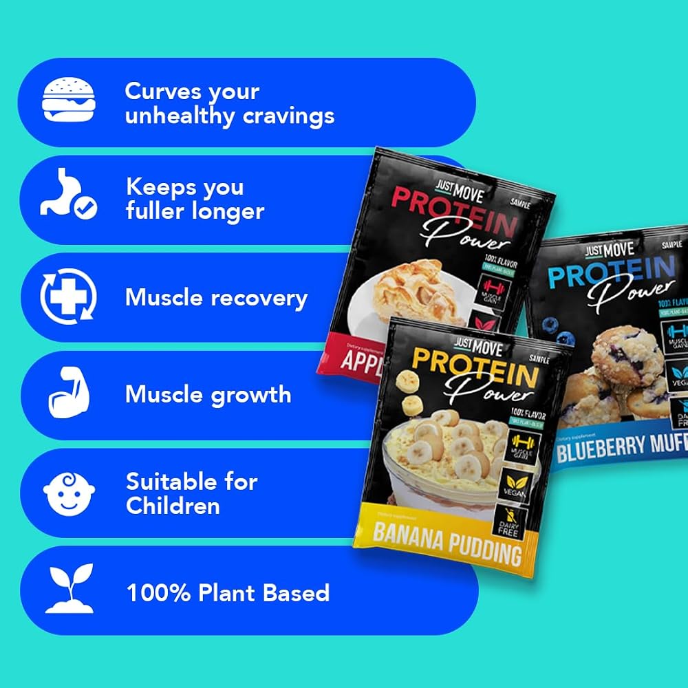 Just Move Protein Sample Pack Bundle - 7 Flavors - image 4
