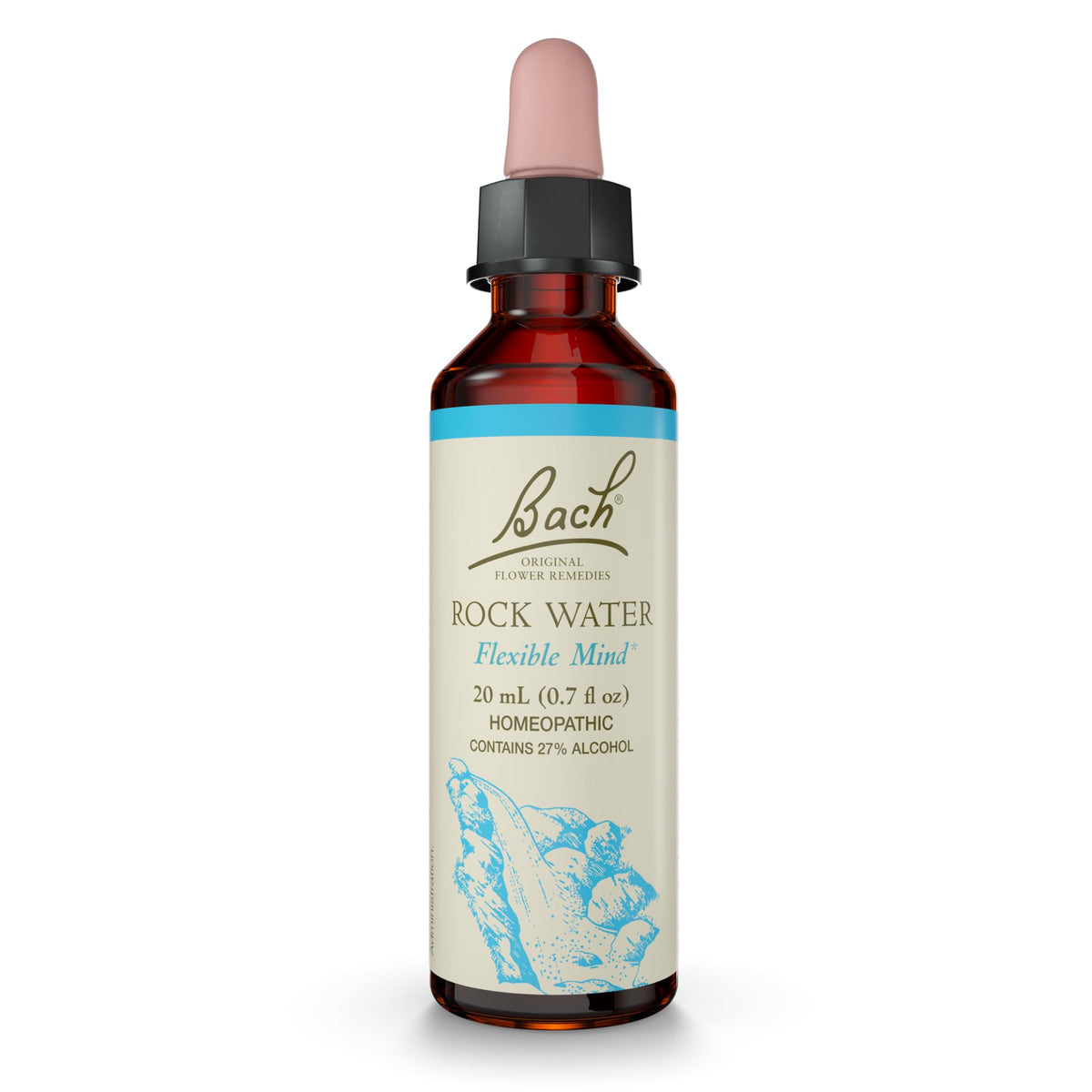 Bach Flower Remedies Rock Water for Flexible Mind - 20mL