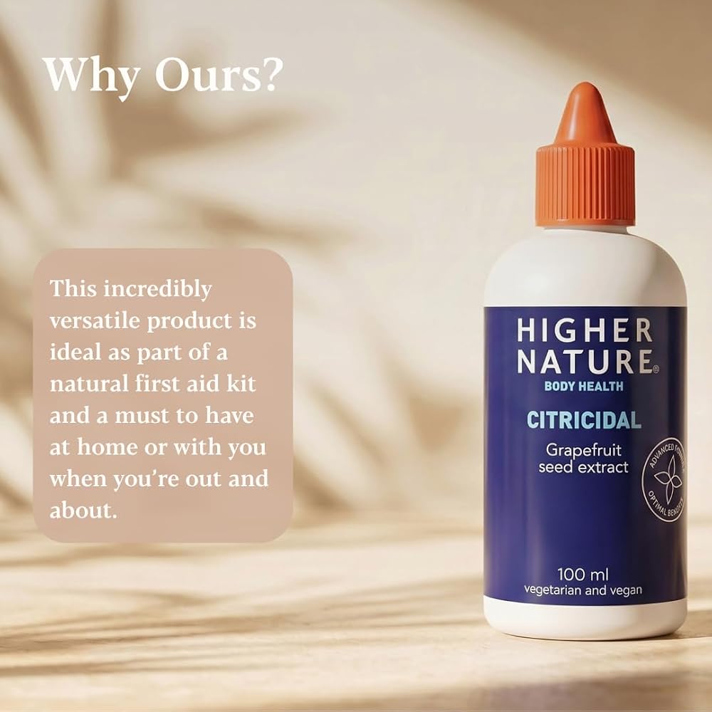 Higher Nature Citricidal Grapefruit Seed Extract - 100ml - image 4