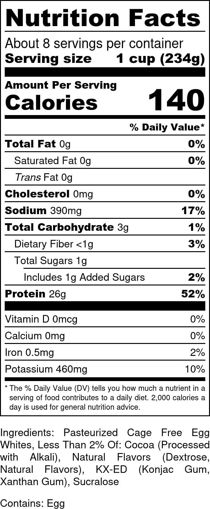 MuscleEgg Chocolate Caramel Liquid Egg Whites - 4 Half-Gallons - image 2