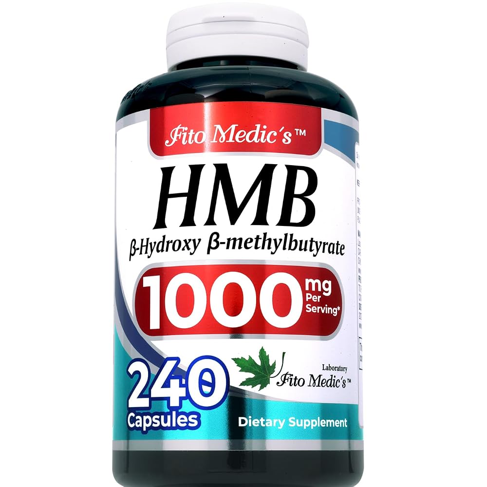 FITO MEDIC'S HMB 1000 mg Free Acid - 240 Capsules - image 2