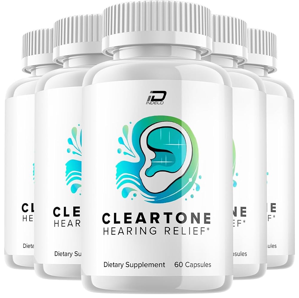 Indelo ClearTone Healthy Ear Support Supplement - 300 Capsules