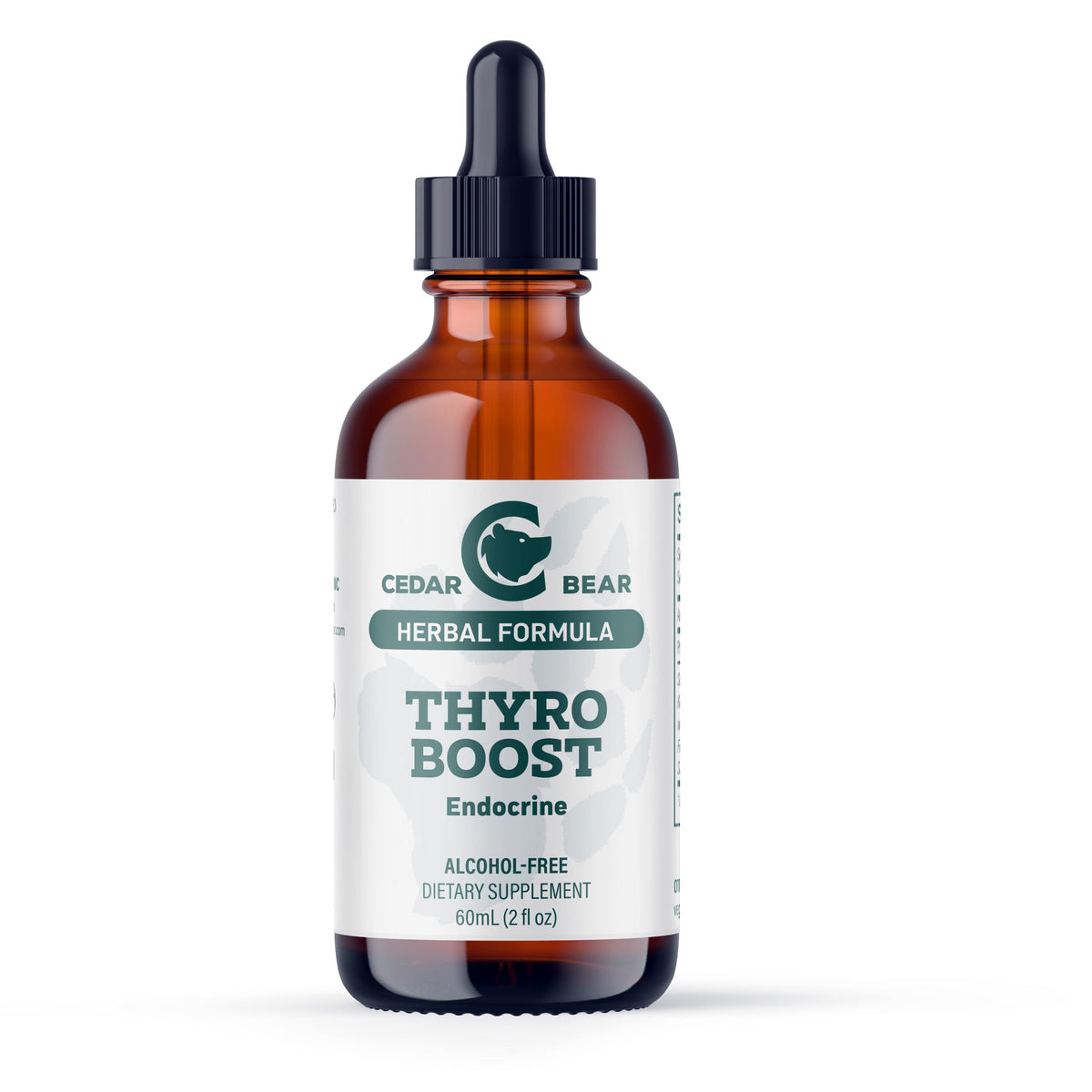 Cedar Bear Naturales Thyro Boost Liquid Herbal Supplement - 2 Fl Oz