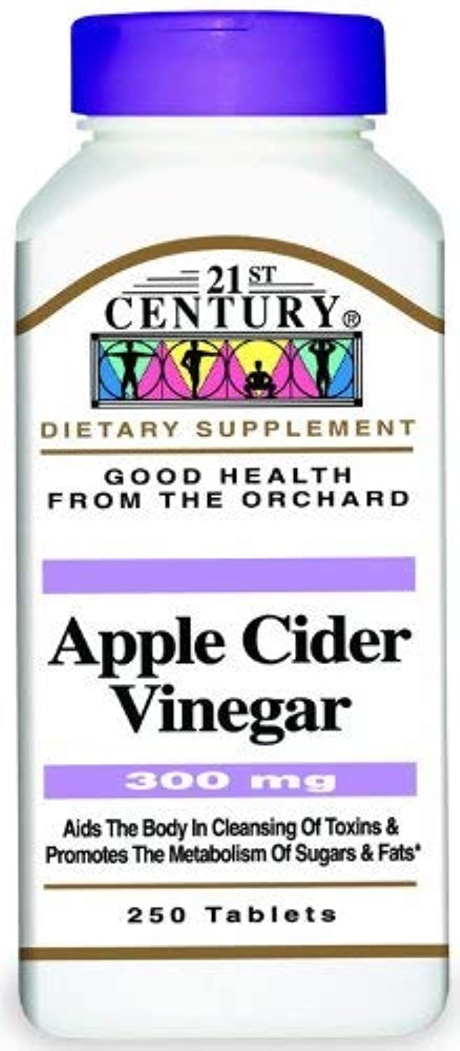 21st Century Apple Cider Vinegar 300mg - 500 Tablets