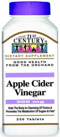 21st Century Apple Cider Vinegar 300mg - 500 Tablets