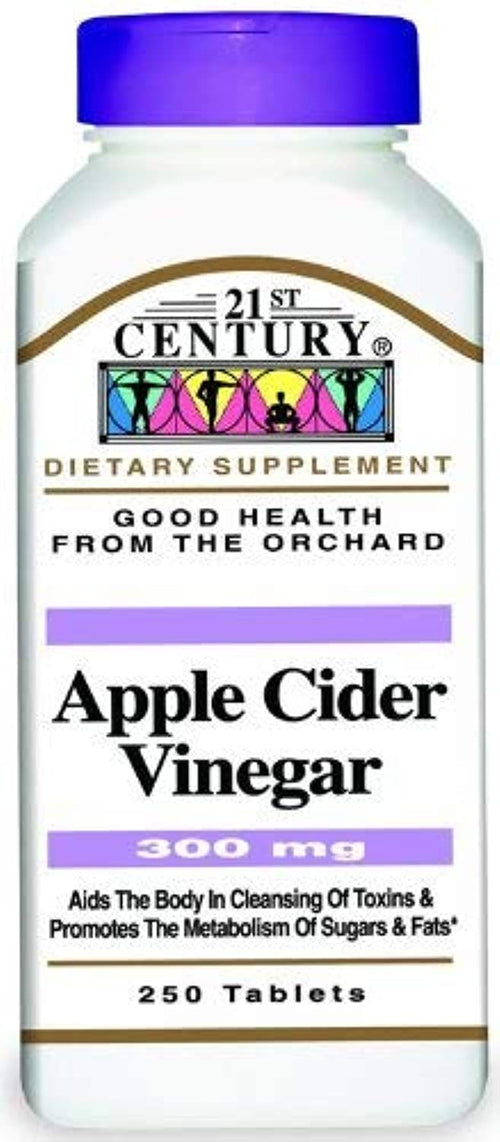 21st Century Apple Cider Vinegar 300mg - 500 Tablets