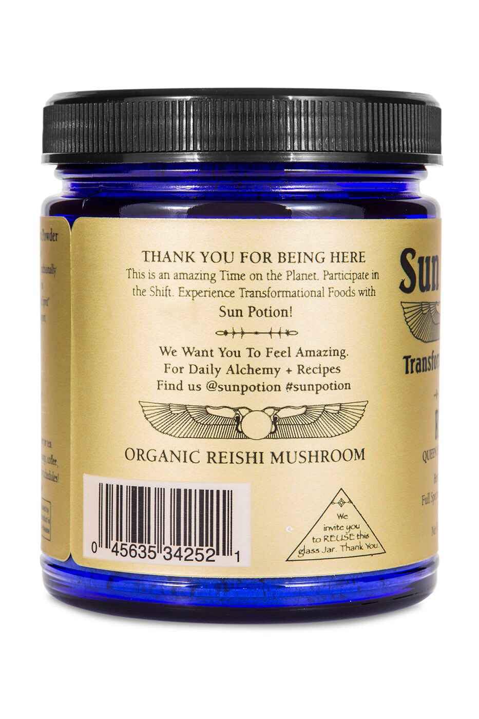 Sun Potion Reishi Mushroom Powder - 100g - image 4