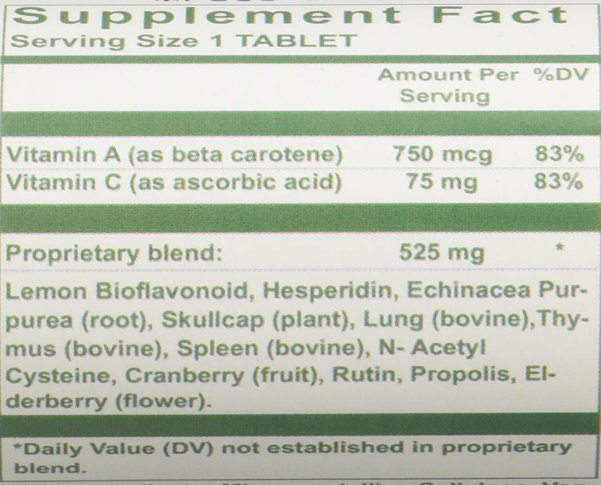 Nutri-West Sino-Lung Formula Nutritional Supplement - 60 Tablets - image 3